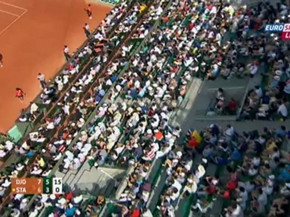 Tennis. 2012.05.28. Roland Garros 2012. 1st round. Djokovic - Starace 222
