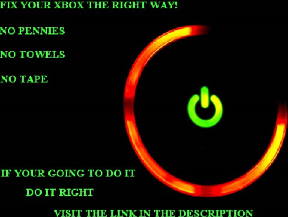 BEST XBOX 360 REPAIR TUTORIAL