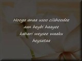 Somali Lyrics  - Song - Heestii  Hasha Geel  by Ceegaag
