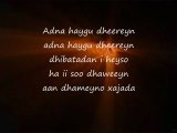 Somali Lyrics - Song - Aan dhameyno xajada - By Cabdi Wali aka Wilirasto