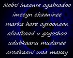 Somali Lyrics - Song - Adaa fududee iga ahow - By Qoomaal