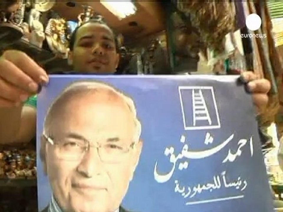 Un islamista y el último primer ministro de Mubarak...
