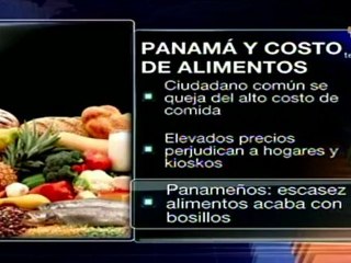 Alto costo de alimentos merma bolsillos de panameños