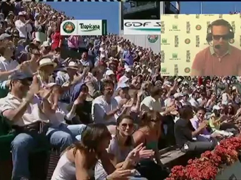 Lundi 28 mai 2012 - Monfils vs Melzer - Yacine