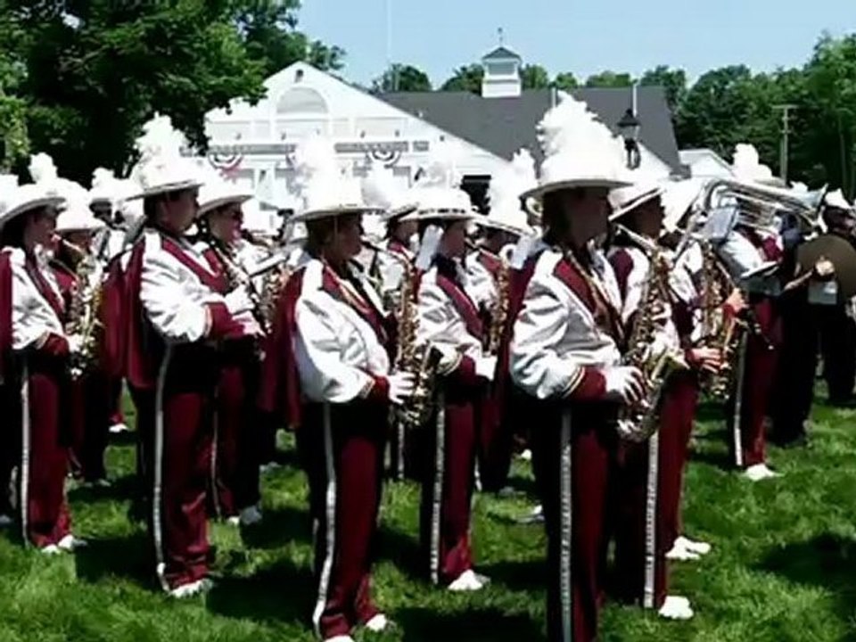 The National Anthem by the TRHS Marching Band