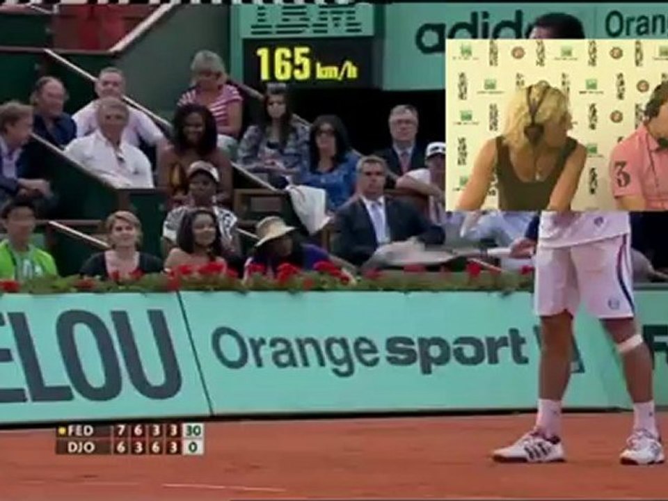 Lundi 28 mai 2012 - Federer vs Djokovic - Patricia & Marcial