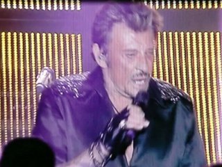 Concert Johnny Hallyday à Nancy Tournée 2012