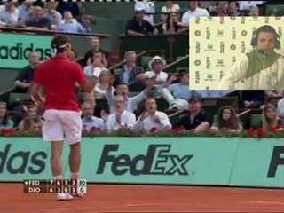 Lundi 28 mai 2012 - Federer vs Djokovic - Wahid