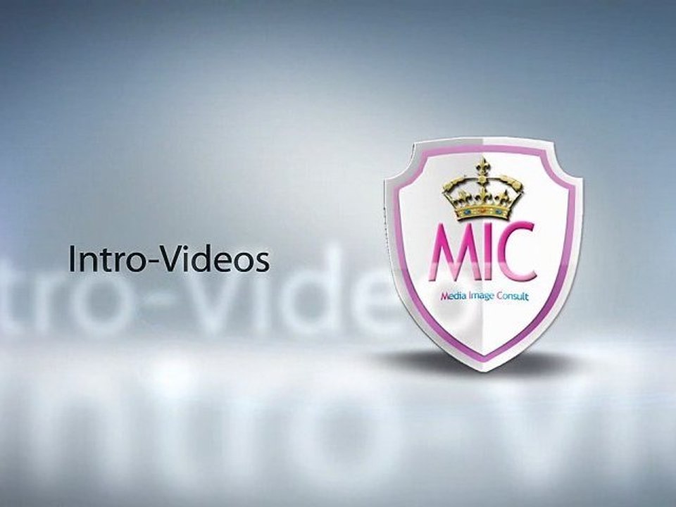Intro Video Muster '3D Logo Elegant' - MIC Medienagentur