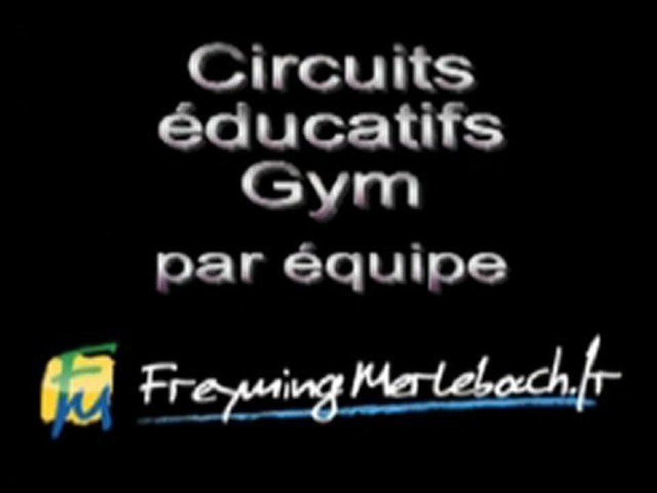 Noélie - Gym 2012 - circuits éducatifs par équipe à  Merlebach
