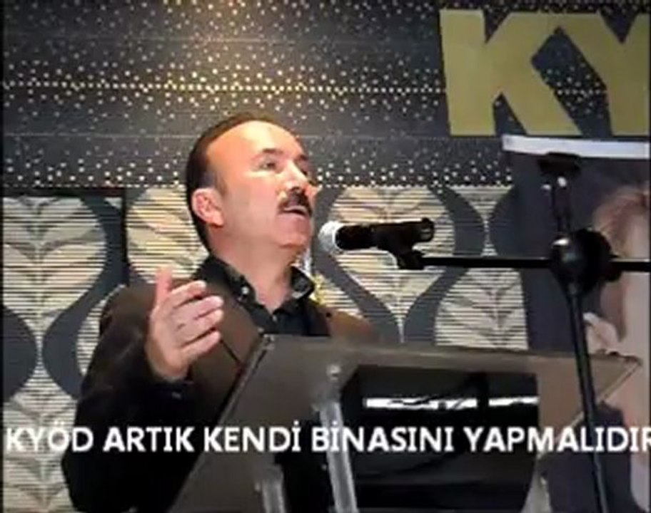 Nevzat Doğan KYÖD Kongresinde Konuşuyor