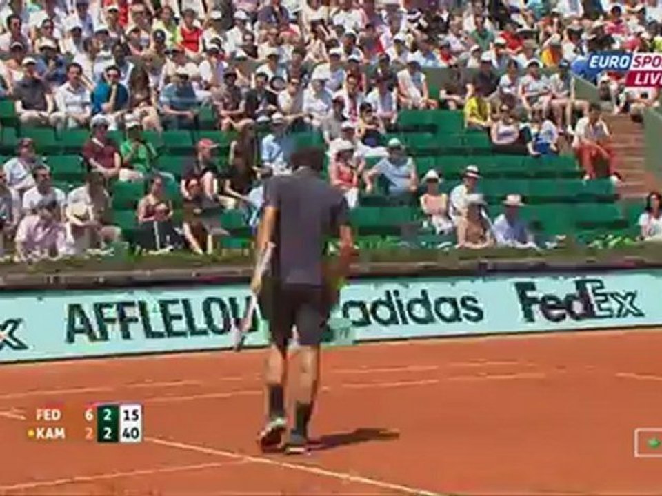 Roland Garros 2012 - 1st Round - Federer vs Kamke 111