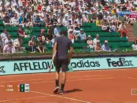 Roland Garros 2012 - 1st Round - Federer vs Kamke 111