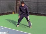 TENNIS FOOTWORK BACKHAND | Tennis Backhand Square Up ...