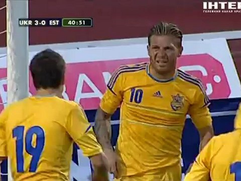 Украина - Эстония 4:0