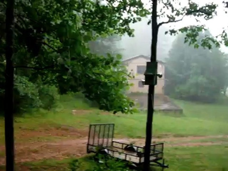 Pretty wet outside