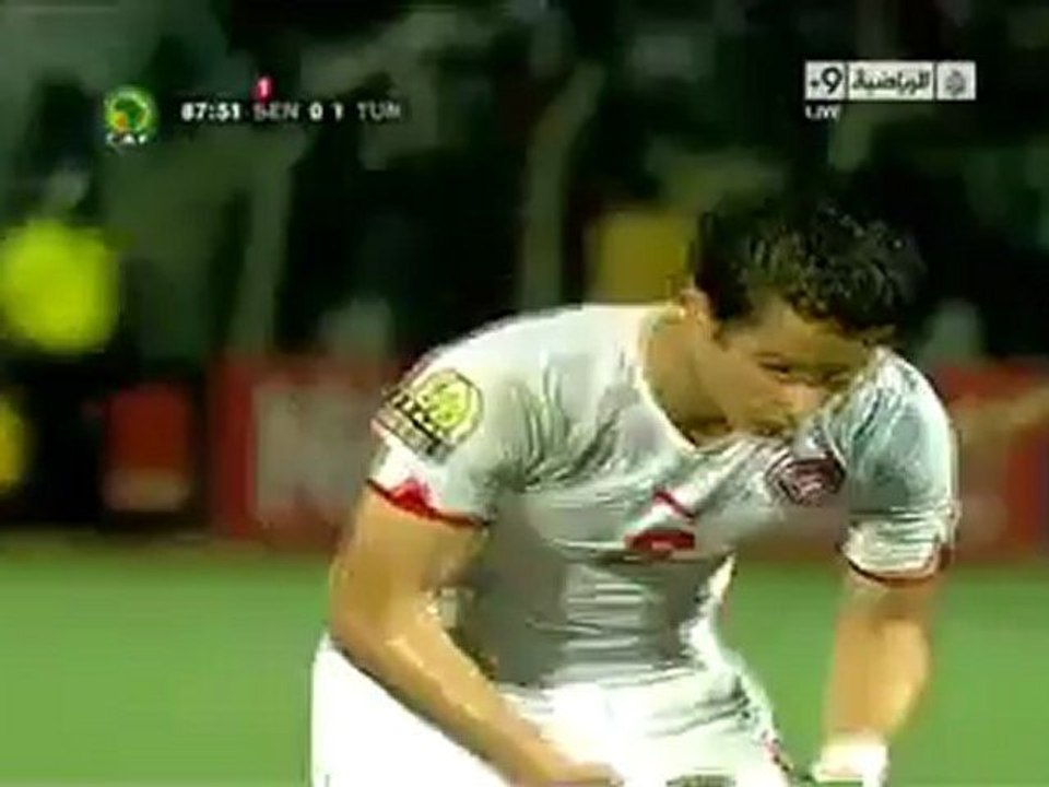 But Khaled Korbi | CHAN 2011 Sénégal VS Tunisie