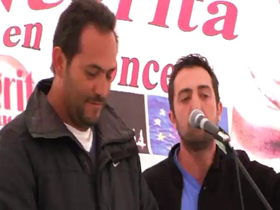 petit délire NEGRITA & YANNIDAN au saintes marie de la mer 2012