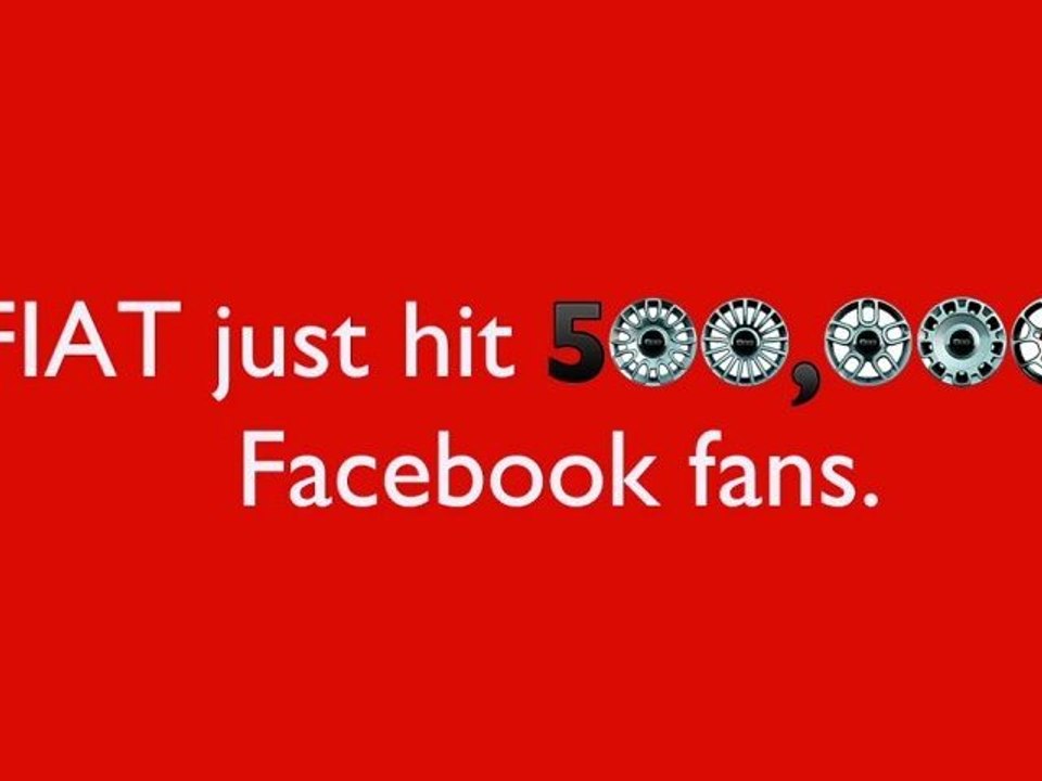Autosital - Teaser Fiat Giveaway, ou comment Fiat USA récompense ses fans Facebook