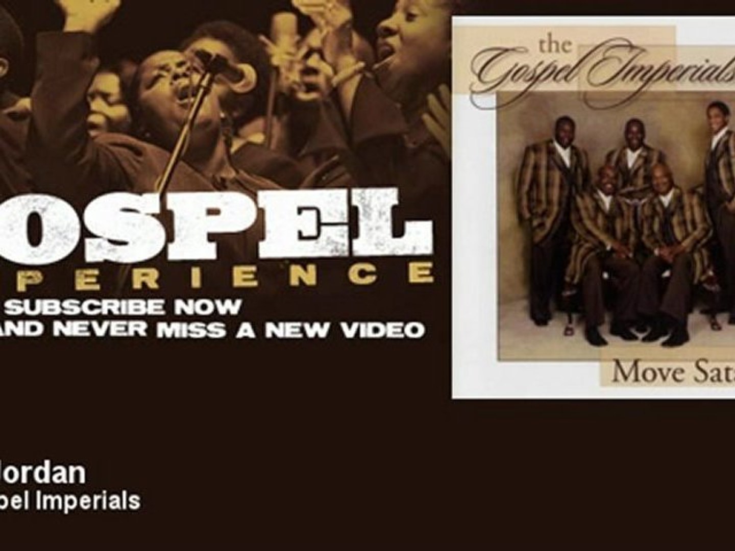 The Gospel Imperials - Chilly Jordan - Gospel
