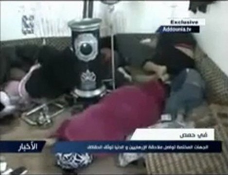 ذبح عائلة سورية بيد عصابات بشار وحزب الله