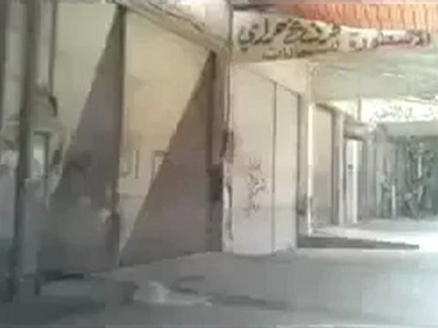 Syria فري برس دمشق اضراب عام في المنطقة الصناعية حوش بلاس في دمشق 28 5 2012 Damascus