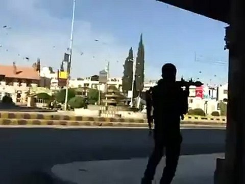 Syria فري برس حماة المحتلة صد الجيش السوري النظامي Hama