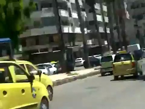 Syria فري برس اللاذقية مشروع الصليبة إنتشار الأمن في ساحة العلبي 27 5 2012 Latakia