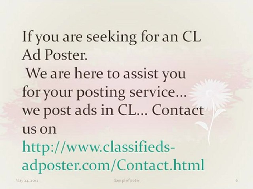 Classifieds-adposter