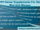 What Is The Best Weight Gainer Supplement For Skinny Men And Women?