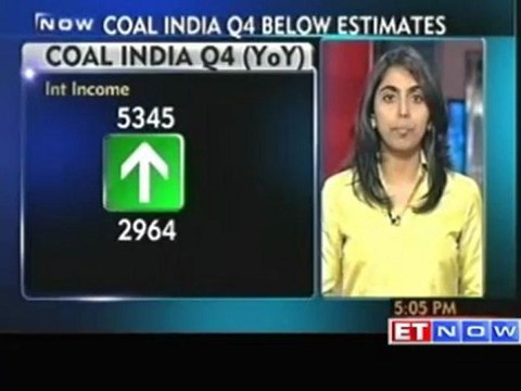 Coal India Q4 below estimates, net profit falls 5%