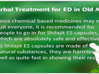 Herbal Treatment for Erectile Dysfunction in Old Age
