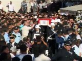 Şehit Polis Yavuz Bayal'ın Aksaray'da cenaze töreni
