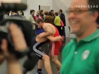 Brad Killam and Zach Cahill: Five Drills / Performance at NADA Cologne 2012