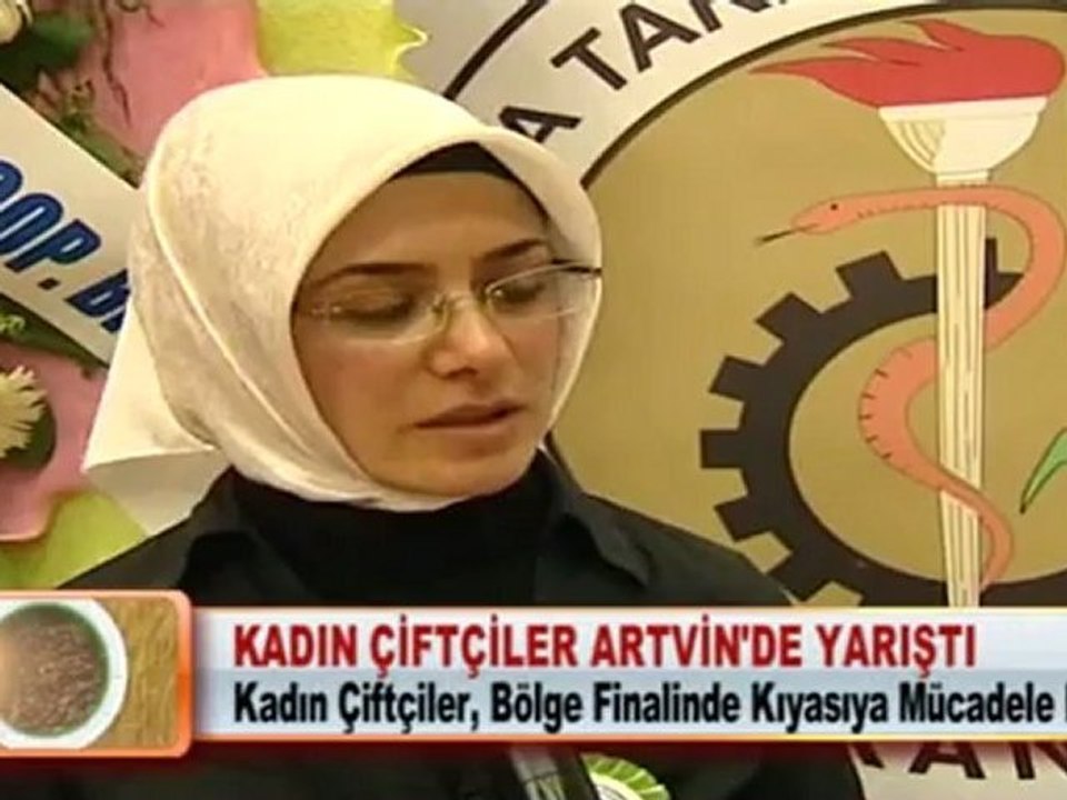 KADIN CIFTCILER ARTVINDE YARISTI 29.05.2012