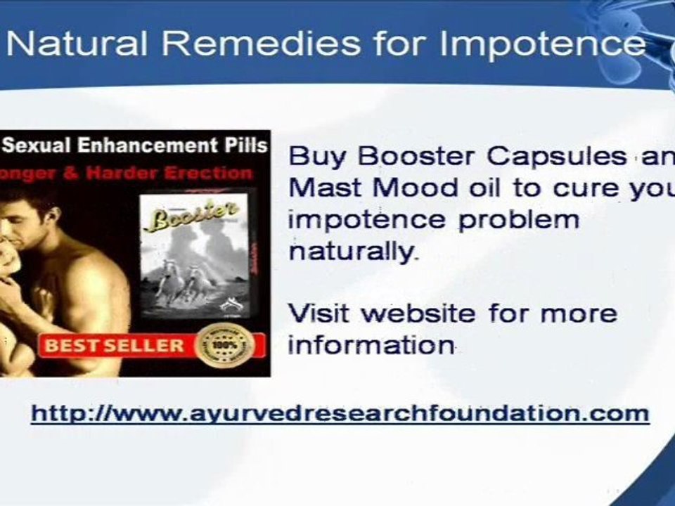How To Cure Male Impotence Naturally And Effectively