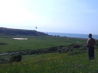 alula evo , premier vol veulettes sur mer Bruno