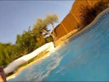 GO PRO HD2 test piscine