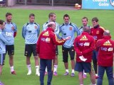 Champions Spain guard against Euro 2012 complacency