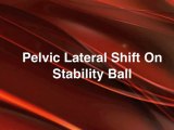 Pelvic Lateral Shift On Stability Ball - Personal Training Exercise of the Day