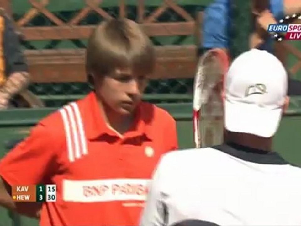 Tennis. 2012.05.28. Roland Garros 2012. 1st round. Kavcic - Hewitt 111