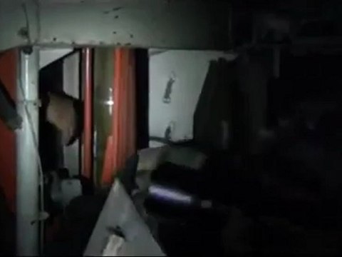 Syria فري برس حلب الاتارب غنائم الجيش الحر عربة بي ام بي من الداخل 29 5 2012 Aleppo