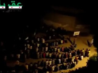 Syria فري برس عقربا ريف دمشق  مسائية رائعة 28 5 2012 Damascus