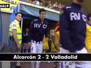 Liga Adelante  Alcorcón 2  Valladolid 2
