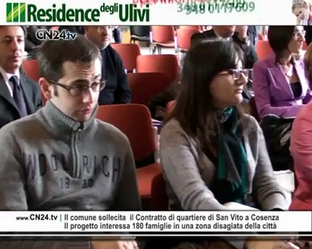 Comune Cosenza: irrinunciabile il Contratto di quartiere San Vito. Appello a Scopelliti