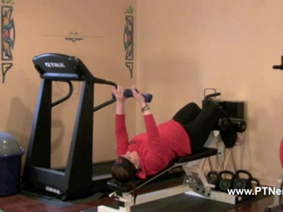 Decline Chest Press with Dumbbells - Personal Training Exercise of the Day