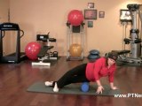 Hip Flexor Stretch on Foam Roller - Personal Training Exercise of the Day