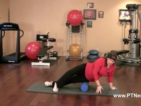 Hip Flexor Stretch on Foam Roller - Personal Training Exercise of the Day