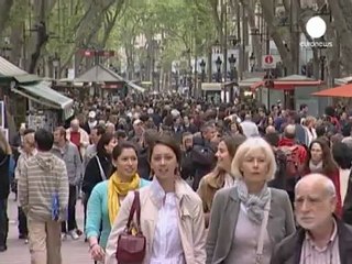 Recession empties Spanish shops