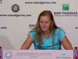 Petra Kvitova post-match press conference